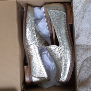 Sperry Seaport Platinum Penny Loafer